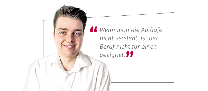 Erik Jörns Auszubildender